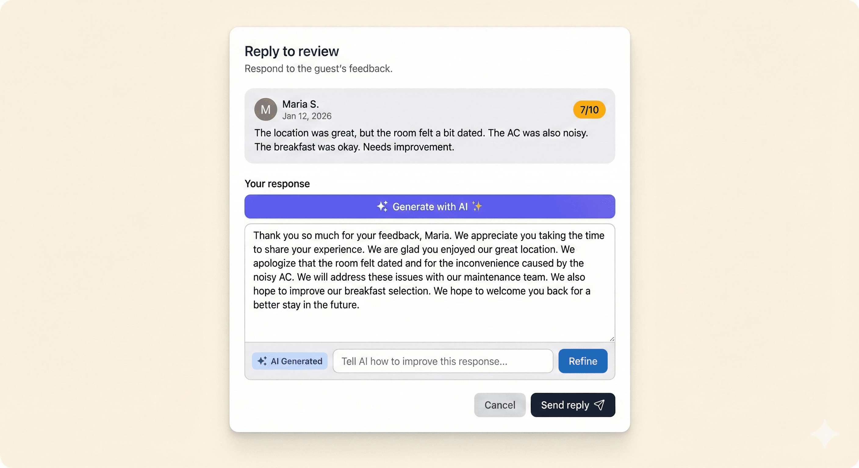 AI Response Generation